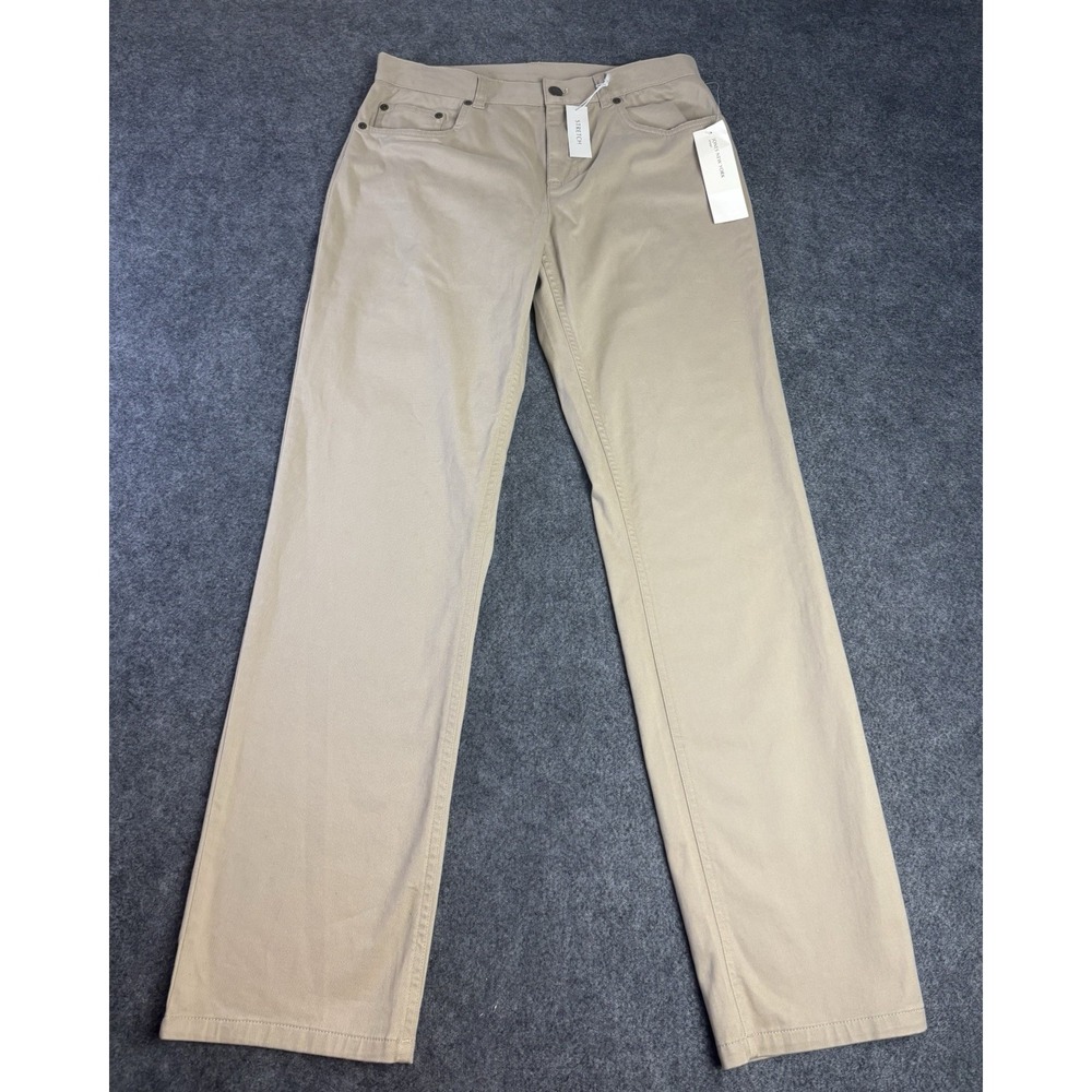 Jones New York Sport Women's Khaki Chino Pants Tan Stretch Size 6 NWT